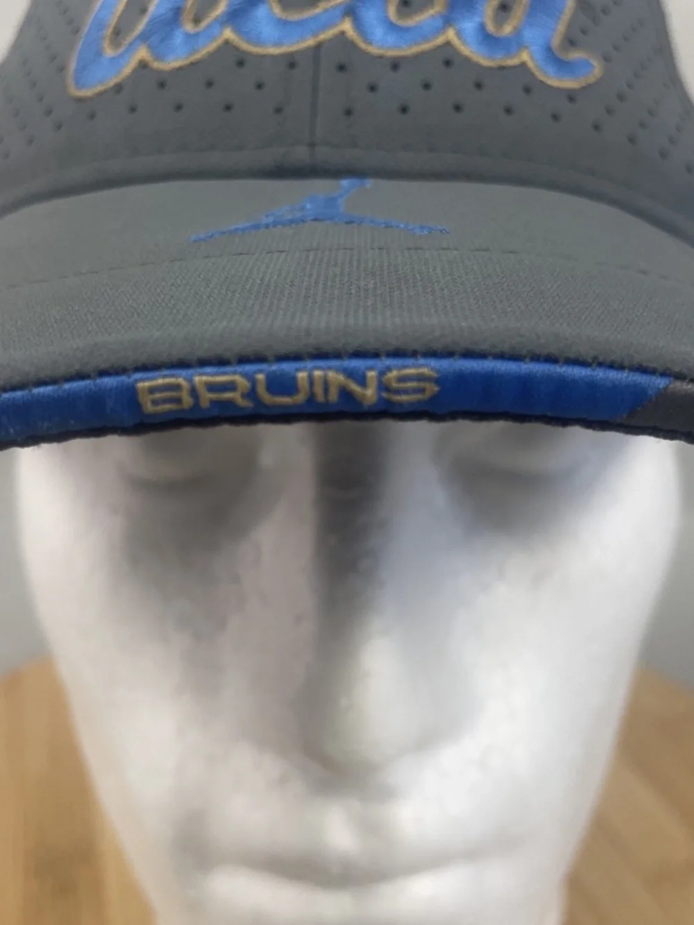 UCLA Bruins Jordan On-Field Youth Sideline Hat Gray Adjustable Baseball Cap